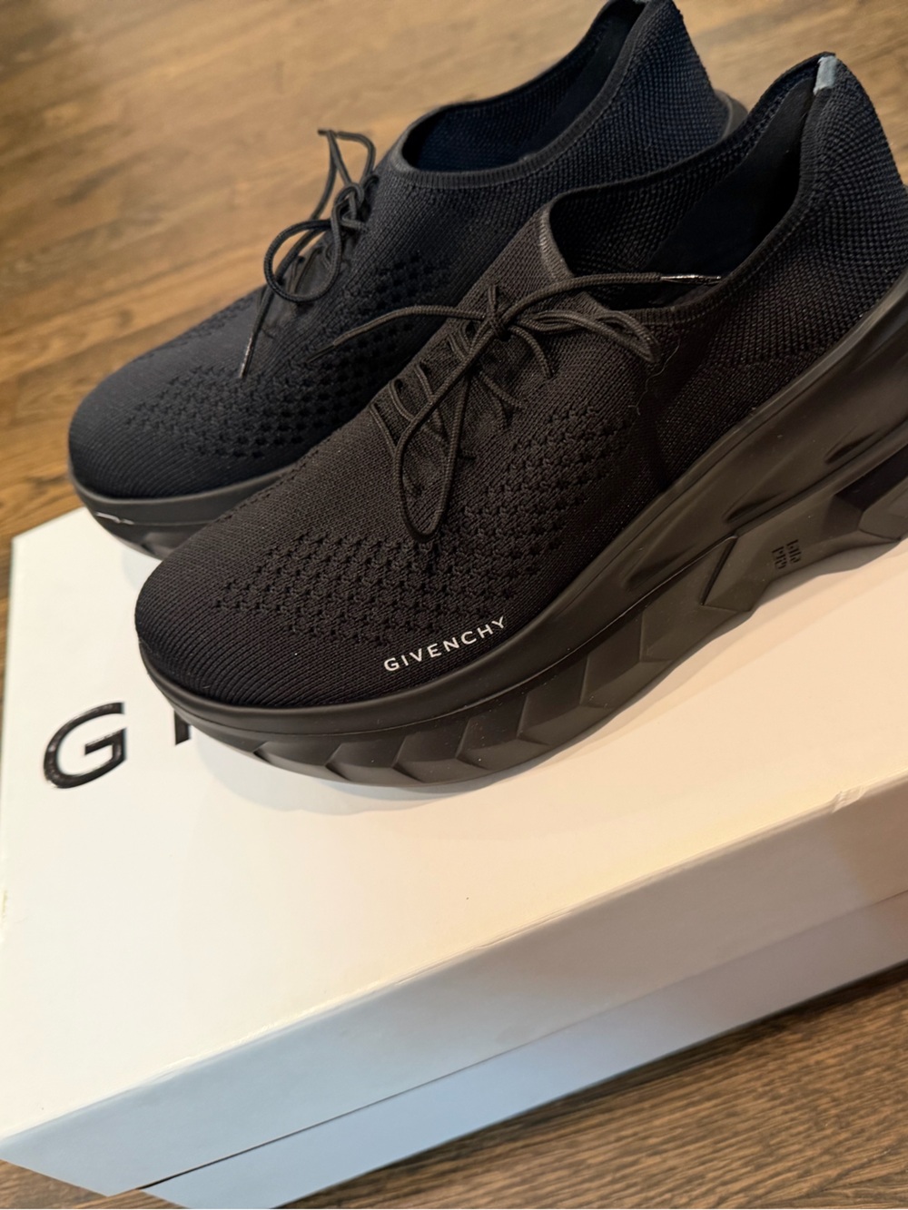 GIVENCHY “marshmallow” sneaker wedge.
